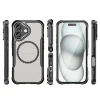 Чехол Hurtel Leading Series для iPhone 16 Black with MagSafe (Leading series MagSafe Iphone 16 black)