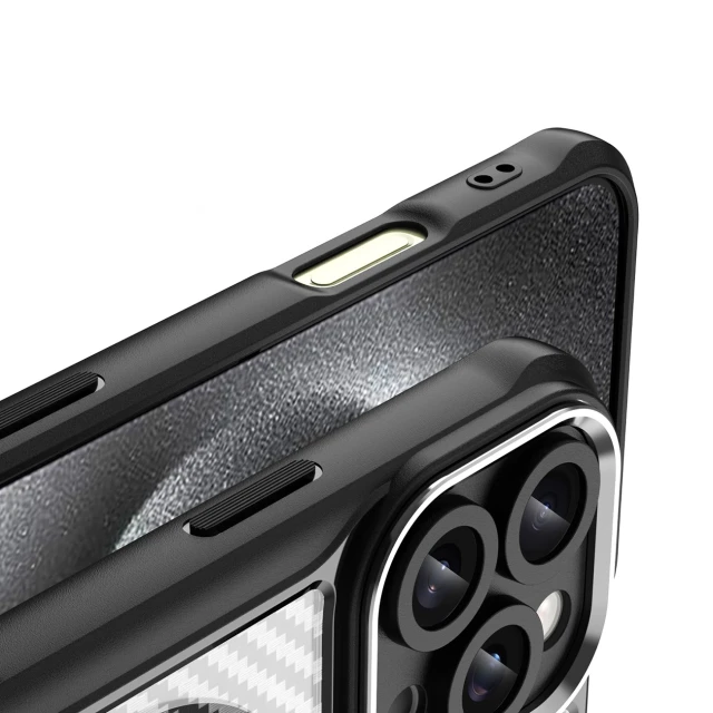 Чохол Hurtel Leading Series для iPhone 16 Pro Black with MagSafe (Leading series MagSafe Iphone 16 Pro black)