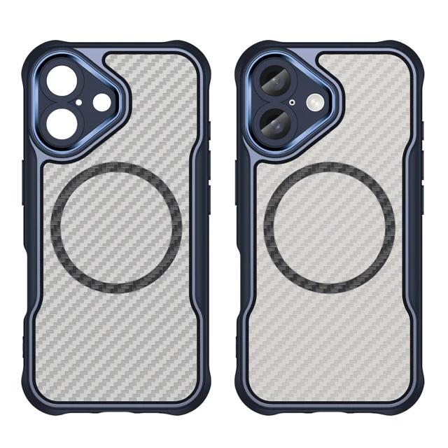 Чохол Hurtel Leading Series для iPhone 16 Синій with MagSafe (Leading series MagSafe Iphone 16 blue)