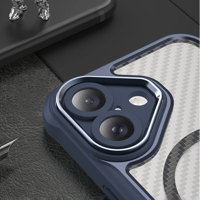 Чохол Hurtel Leading Series для iPhone 16 Синій with MagSafe (Leading series MagSafe Iphone 16 blue)