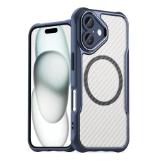 Чохол Hurtel Leading Series для iPhone 16 Plus Синій with MagSafe (Leading series MagSafe Iphone 16 Plus blue)