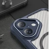 Чохол Hurtel Leading Series для iPhone 16 Plus Синій with MagSafe (Leading series MagSafe Iphone 16 Plus blue)