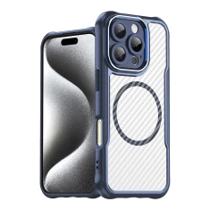 Чохол Hurtel Leading Series для iPhone 16 Pro Синій with MagSafe (Leading series MagSafe Iphone 16 Pro blue)