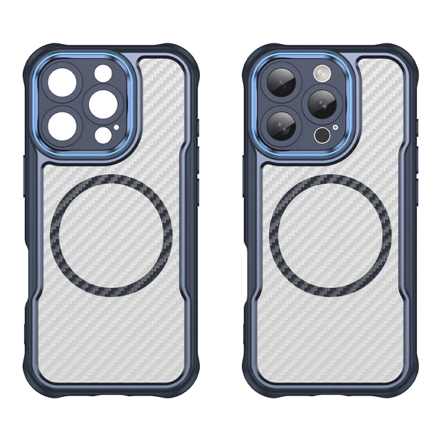 Чохол Hurtel Leading Series для iPhone 16 Pro Синій with MagSafe (Leading series MagSafe Iphone 16 Pro blue)
