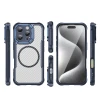 Чохол Hurtel Leading Series для iPhone 16 Pro Синій with MagSafe (Leading series MagSafe Iphone 16 Pro blue)
