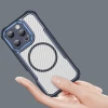 Чохол Hurtel Leading Series для iPhone 16 Pro Синій with MagSafe (Leading series MagSafe Iphone 16 Pro blue)