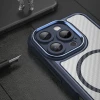 Чохол Hurtel Leading Series для iPhone 16 Pro Синій with MagSafe (Leading series MagSafe Iphone 16 Pro blue)