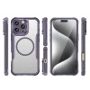 Чохол Hurtel Leading Series для iPhone 16 Pro Фіолетовий with MagSafe (Leading series MagSafe Iphone 16 Pro purple)