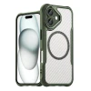 Чехол Hurtel Leading Series для iPhone 16 Зеленый with MagSafe (Leading series MagSafe Iphone 16 green)