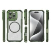 Чохол Hurtel Leading Series для iPhone 16 Pro Зелений with MagSafe (Hybrid Armor iPhone 16 Pro green)