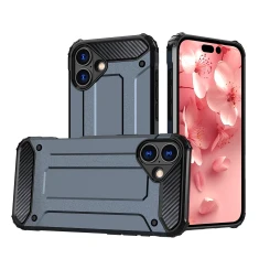 Чохол Hurtel Hybrid Armor для iPhone 16 Синій (Hybrid Armor iPhone 16 blue)