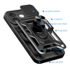 Чохол Hurtel Hybrid Armor Camshield для iPhone 16 Чорний with MagSafe (Hybrid Armor Camshield iPhone 16 black)