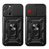 Чохол Hurtel Hybrid Armor Camshield для iPhone 16 Pro Max чорний (Hybrid Armor Camshield iPhone 16 Pro Max black)