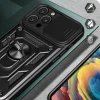Чохол Hurtel Hybrid Armor Camshield для iPhone 16 Pro Max чорний (Hybrid Armor Camshield iPhone 16 Pro Max black)