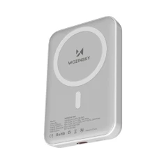 Powerbank Wozinsky WRW349YWS магнітний 10000 mAh White (5907769366093)