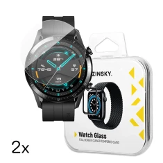 Защитное стекло Wozinsky Full Glue для Huawei Watch GT 2 / GT 2 Pro 42 mm (2 pack) (5907769366321)