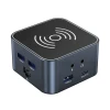 USB-хаб Wozinsky 12-in-1 USB-C Multifunctional with Cable 0.15m Gray with MagSafe (5907769366420)