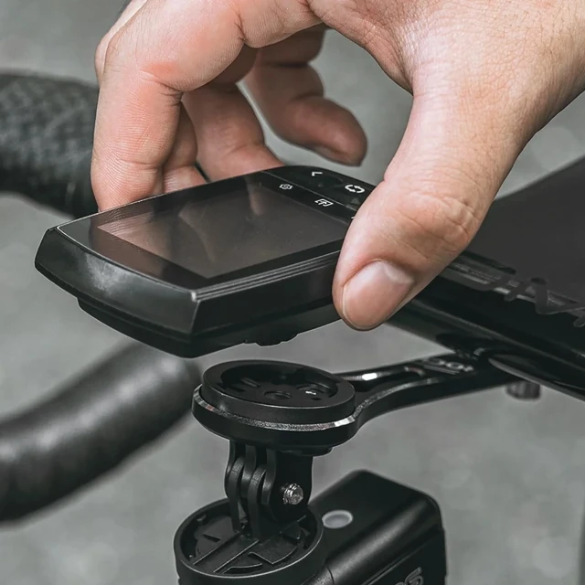 Тримач велосипедний Rockbros для Garmin / GoPro чорний (5907769367076)