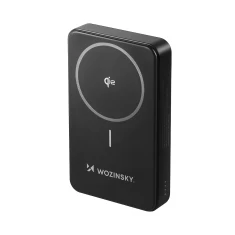 Портативний зарядний пристрій Wozinsky PD 22.5W 10000mAh Black with USB-C | USB-A Cable with MagSafe (WLWP-10KA0Y3S)