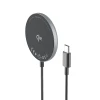 Бездротова зарядка Wozinsky 15W Qi2 Black (5907769367533)