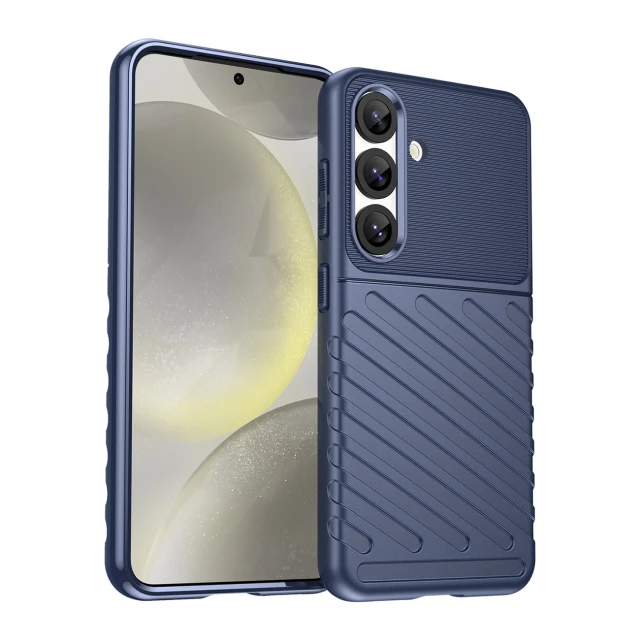 Чохол Hurtel Thunder Case для Samsung Galaxy S25 Blue (5907769367649)