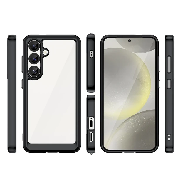 Чохол Hurtel Outer Space Case для Samsung Galaxy S25 Black (5907769367823)