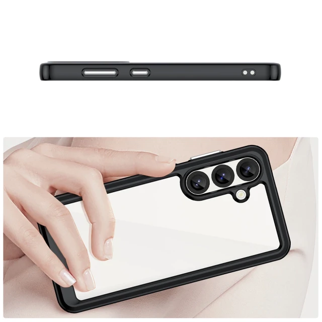 Чохол Hurtel Outer Space Case для Samsung Galaxy S25 Black (5907769367823)