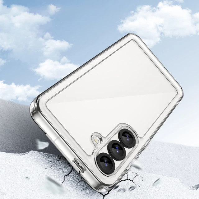 Чехол Hurtel Outer Space Case для Samsung Galaxy S25 Clear Black (5907769367847)