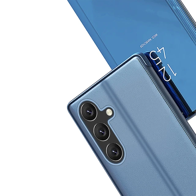 Чохол Hurtel Clear View для Samsung Galaxy S25 Plus Blue (5907769367878)