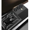 Чехол Hurtel Hybrid Armor Camshield для Samsung Galaxy S25 Plus Black (5907769368059)