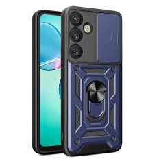 Чохол Hurtel Hybrid Armor Camshield для Samsung Galaxy S25 Plus Blue (5907769368066)