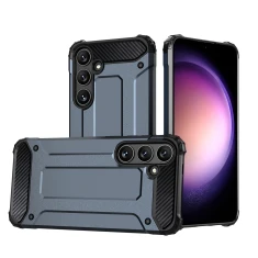 Чохол Hurtel Hybrid Armor Camshield для Samsung Galaxy S25 Plus Blue (5907769368103)