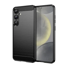 Чохол Hurtel Carbon Case для Samsung Galaxy S25 Plus Black (5907769368110)