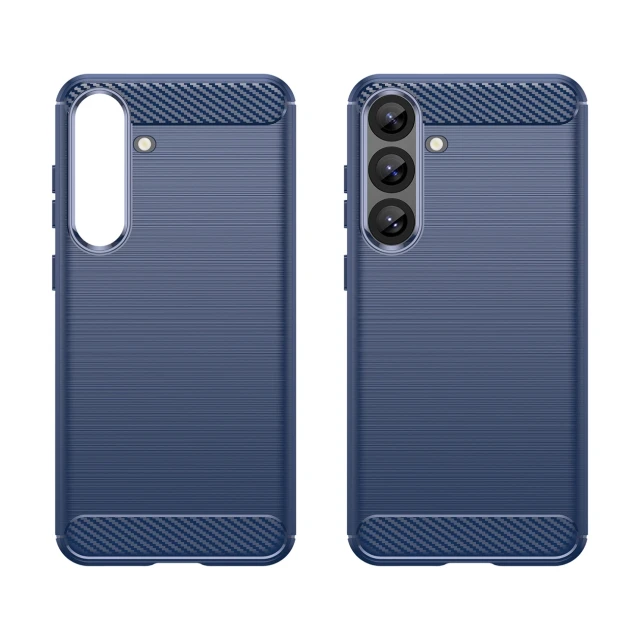 Чохол Hurtel Carbon Case для Samsung Galaxy S25 Plus Blue (5907769368127)