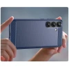 Чохол Hurtel Carbon Case для Samsung Galaxy S25 Plus Blue (5907769368127)