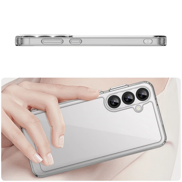Чохол Hurtel Outer Space для Samsung Galaxy S25 Plus Clear (5907769368158)