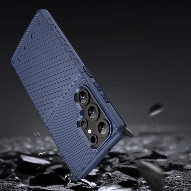 Чехол Hurtel Thunder Case для Samsung Galaxy S25 Ultra Blue (5907769368264)