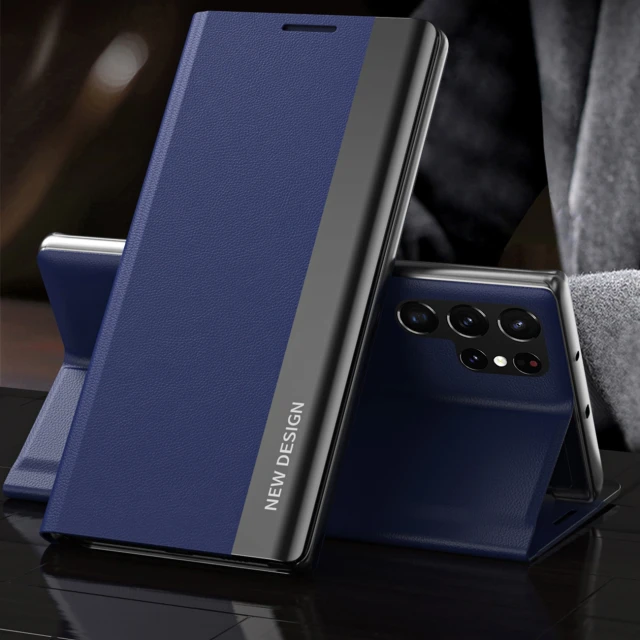 Чохол Hurtel Sleep Case Pro для Samsung Galaxy S25 Ultra Blue (5907769368349)