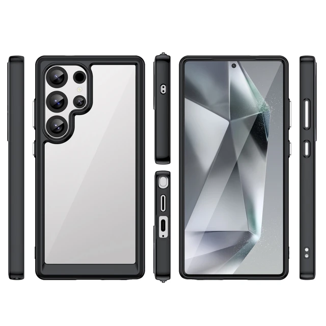 Чохол Hurtel Outer Space Case для Samsung Galaxy S25 Ultra Black (5907769368448)