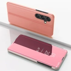 Чохол Hurtel Clear View Case для Samsung Galaxy S24 FE Pink (5907769368509)