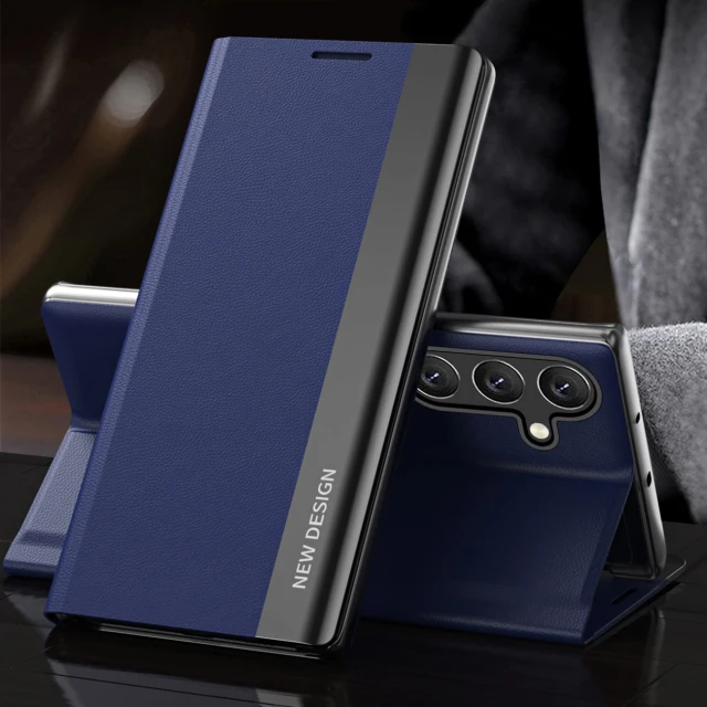 Чохол Hurtel Sleep Case Pro для Samsung Galaxy S24 FE Blue (5907769368646)