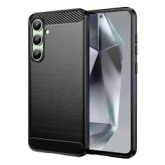 Чохол Hurtel Carbon Case для Samsung Galaxy S24 FE Black (5907769368714)