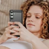 Чехол Hurtel Carbon Case для Samsung Galaxy S24 FE Black (5907769368714)
