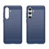 Чохол Hurtel Carbon Case для Samsung Galaxy S24 FE Blue (5907769368721)