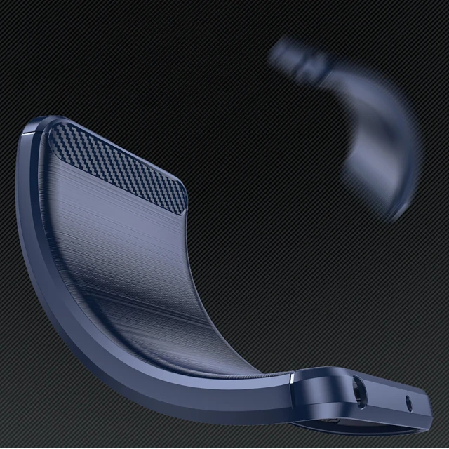 Чохол Hurtel Carbon Case для Samsung Galaxy S24 FE Blue (5907769368721)