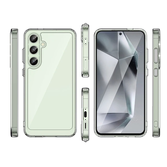 Чехол Hurtel Outer Space для Samsung Galaxy S24 FE Clear (5907769368752)