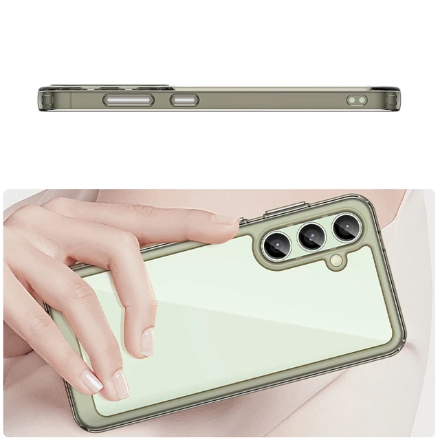 Чохол Hurtel Outer Space Case для Samsung Galaxy S24 FE Clear (5907769368769)