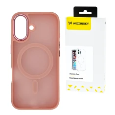 Чохол Wozinsky Fashion Case для Samsung Galaxy S25 Plus Pink with MagSafe (5907769370038)