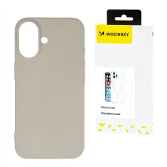 Чохол Wozinsky Silicone Case для Samsung Galaxy S25 Plus Beige (5907769370120)
