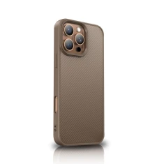 Чохол Wozinsky Carbon Fibre Case для Samsung Galaxy S25 Plus Brown with MagSafe (5907769370298)